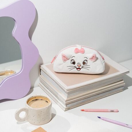 ERIK Disney The Aristocats Bonjour Marie push pencil case