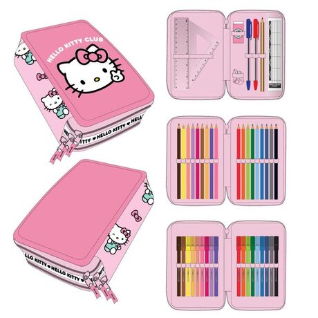 CERDÁ Hello Kitty triple pencil case