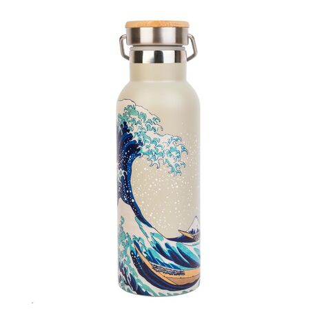 ERIK The Great Wave of Kanagawa Hokusai Stainless steel bottle 500ml