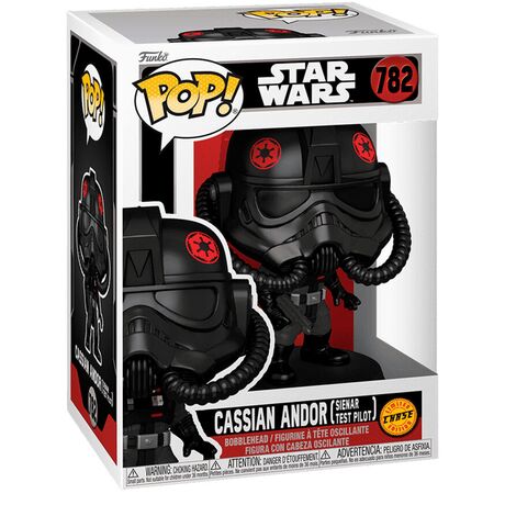 FUNKO POP figure Star Wars Cassian Andor Sienar Test Pilot 5 + 1 Chase