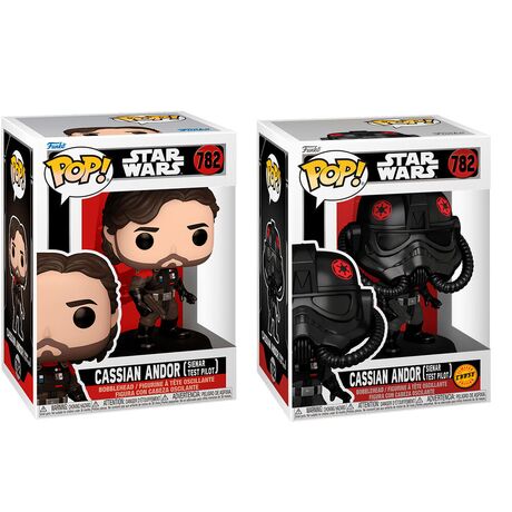 FUNKO POP figure Star Wars Cassian Andor Sienar Test Pilot 5 + 1 Chase