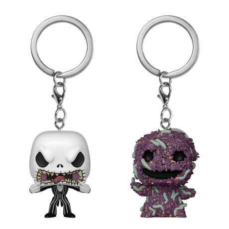 FUNKO Pocket POP pack 2 keychain Disney Nightmare Before Christmas Jack & Oogie Boogie
