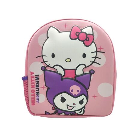 SANRIO Hello Kitty & Kuromi 3D backpack 30cm
