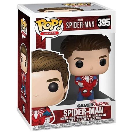 FUNKO POP figure Marvel Spider-Man unmasked Spider-Man