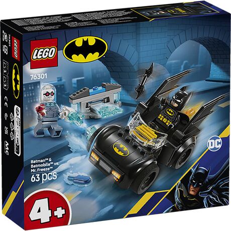 76301 DC Batman e Batmobile contro Mr. Freeze