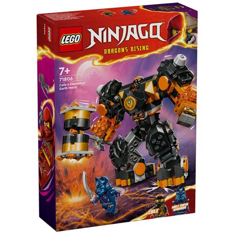71806 Ninjago Mech Elemento Terra di Cole