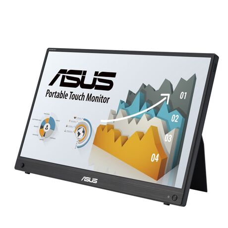 ASUS ZenScreen MB16AHT 39.6 cm (15.6") 1920 x 1080 pixels Full HD Touchscreen Black