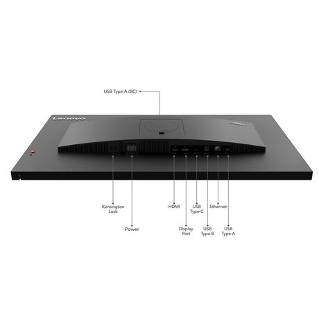 Lenovo ThinkVision T32p-30 LED display 80 cm (31.5") 3840 x 2160 pixels 4K Ultra HD Black