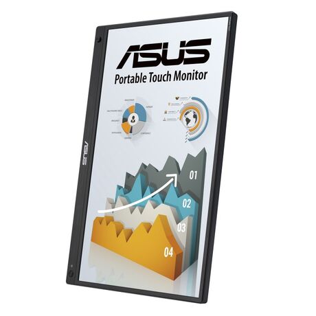 ASUS ZenScreen MB16AHT 39.6 cm (15.6") 1920 x 1080 pixels Full HD Touchscreen Black