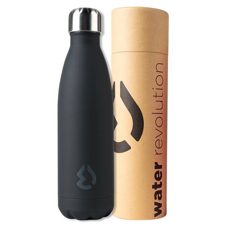 WATER REVOLUTION Water Revolution Black water bottle 500ml
