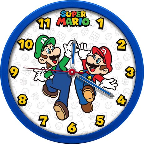 KIDS LICENSING Super Mario Bros wall clock