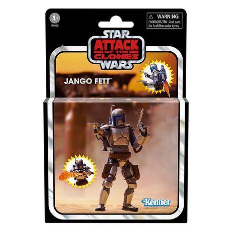 HASBRO Star Wars Attack of the Clones Jango Fett figure 9,5cm