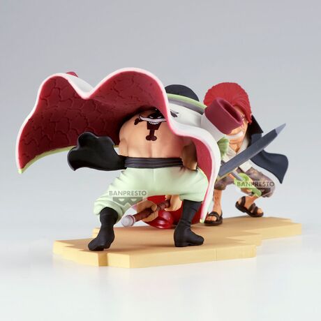 BANPRESTO One Piece World Collectable Log Stories Edward Newgate vs. Shanks figure 13cm