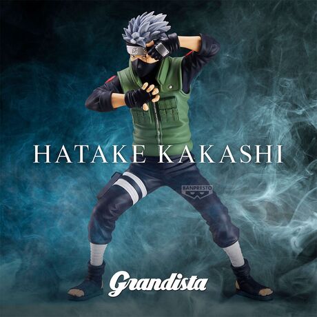 BANPRESTO Naruto Shippuden Grandista Hatake Kakashi figure 23cm