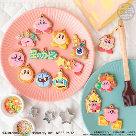 BANDAI Kirby Cookie assorted surprise keychain 5cm