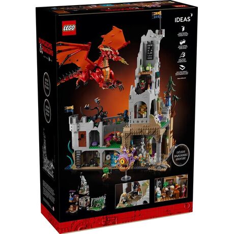 LEGO IDEAS 21348 Dungeons & Dragons: Red Dragon’s Tale