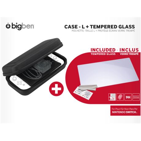 NSW NINTENDO SWITCH CARRYING CASE & SCREEN PROTECTOR