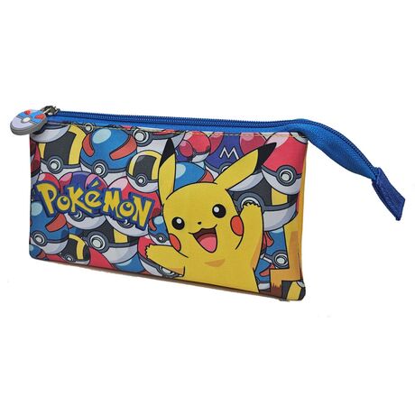 MANENTI Pokemon Classic triple pencil case