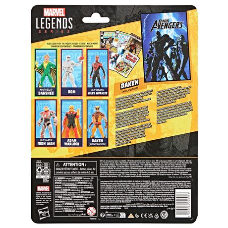 HASBRO Marvel Legends Dark Avengers Daken Wolverine figure 15cm