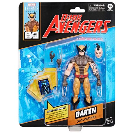 HASBRO Marvel Legends Dark Avengers Daken Wolverine figure 15cm