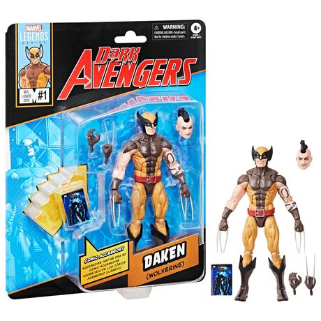 HASBRO Marvel Legends Dark Avengers Daken Wolverine figure 15cm