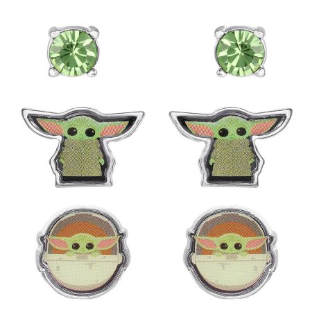 PEERS HARDY Star Wars Baby Yoda Set 3 pairs of earrings