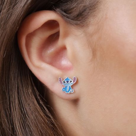 PEERS HARDY Disney Stitch earrings silver