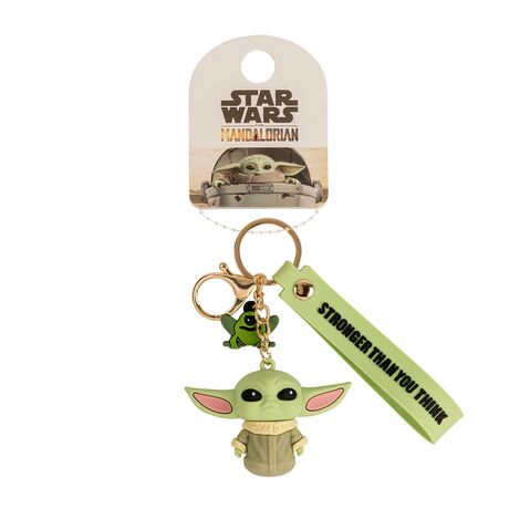 PEERS HARDY Star Wars The Mandalorian Grogu keychain