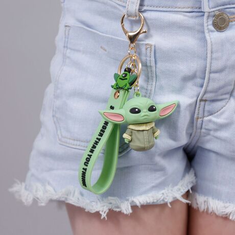 PEERS HARDY Star Wars The Mandalorian Grogu keychain