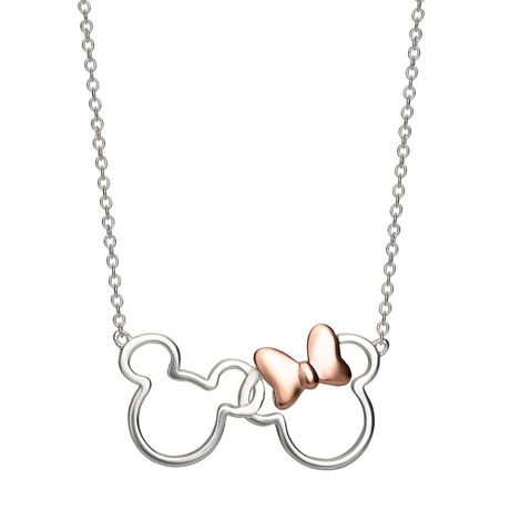 PEERS HARDY Disney Mickey & Minnie necklace silver