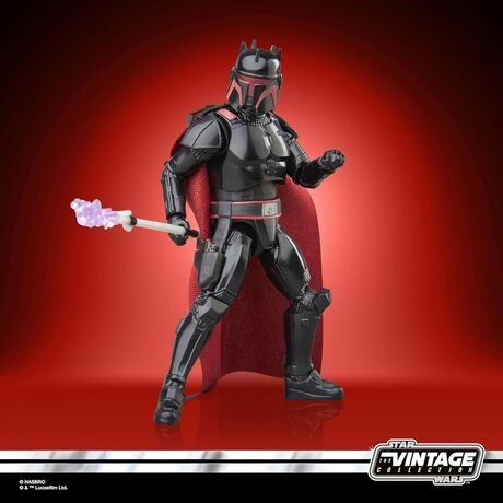 HASBRO Star Wars The Mandalorian Moff Gideon Dark Trooper Armor figure 9,5cm