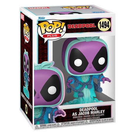 FUNKO POP figure Plus Marvel Deadpool - Deadpool as Jacob Marley