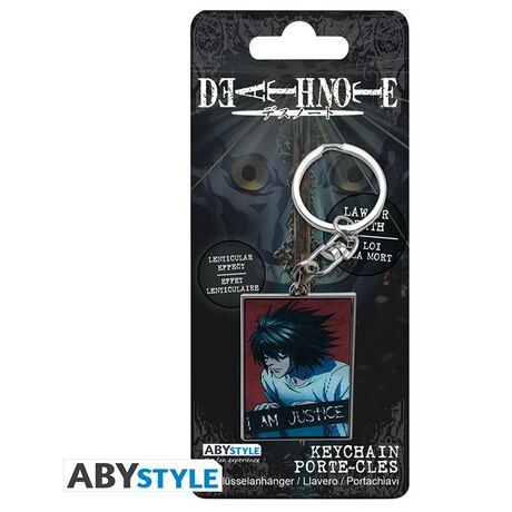 Portachiavi Death Note I Am Justice