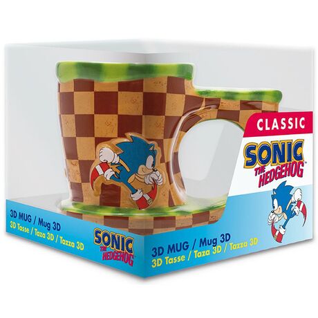 Tazza 3D Sonic The Hedgehog Classic Run