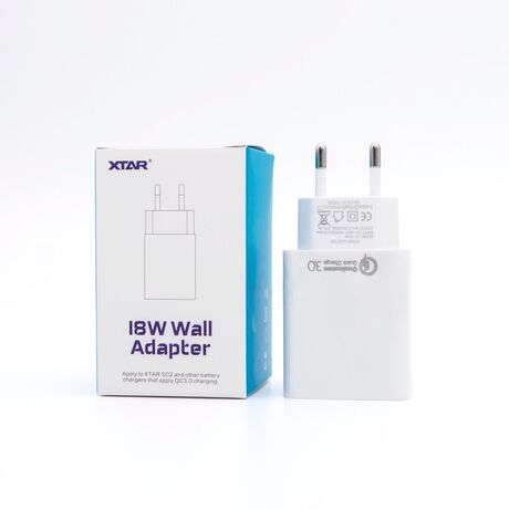 Wall Charger XTAR QC3.0 with USB port