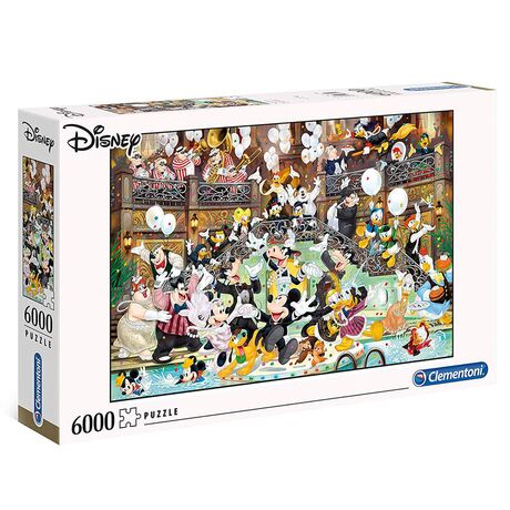 CLEMENTONI Disney Gala High Quality puzzle 6000pcs