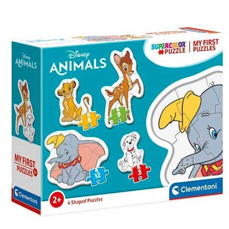 CLEMENTONI Disney Animal Friends My First Puzzle 3-6-9-12pcs