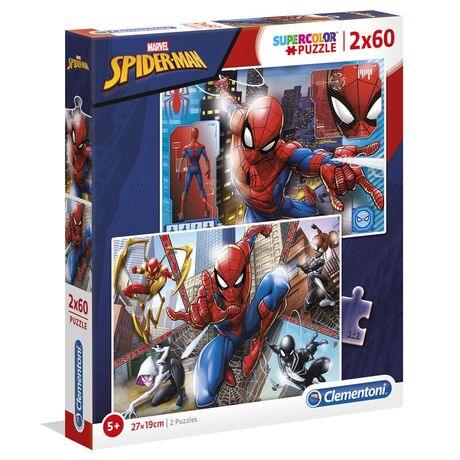 CLEMENTONI Marvel Spiderman puzzle 2x60pcs