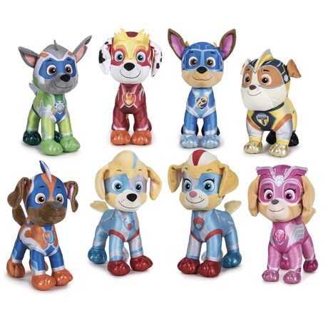 PLAY BY PLAY Paw Patrol Mighty Pups Super Paws assorted plush toy 19cm