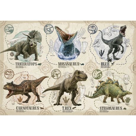 CLEMENTONI Jurassic World puzzle 104pcs