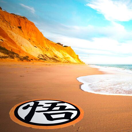TOEI ANIMATION Dragon Ball microfibre beach towel