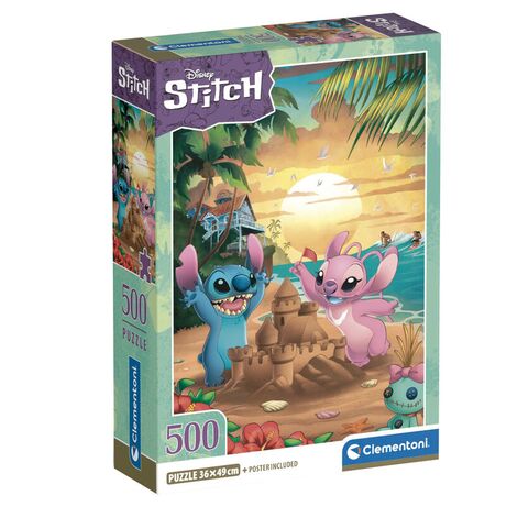 CLEMENTONI Disney Stitch puzzle 500pcs