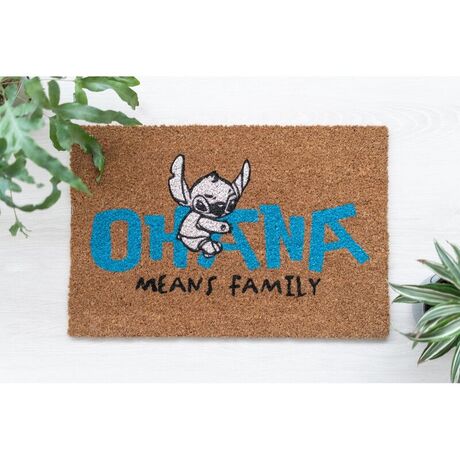ERIK Disney Stitch Ohana doormat