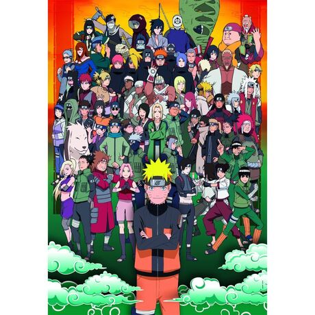 CLEMENTONI Naruto Shippuden puzzle 1500pcs