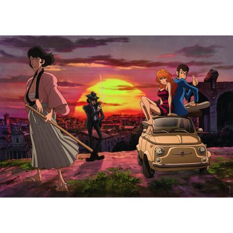 CLEMENTONI Lupin III puzzle 1000pcs