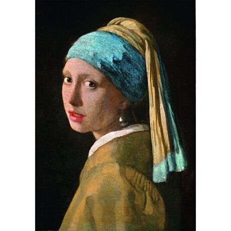 CLEMENTONI Museum Vermeer Girl with Pearl Earring puzzle 1000pcs