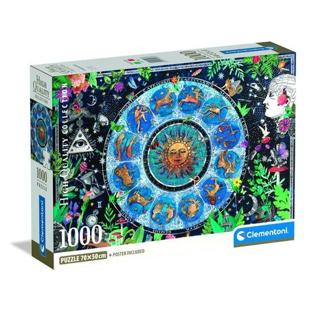CLEMENTONI High Quality Astrological Chart puzzle 1000pcs