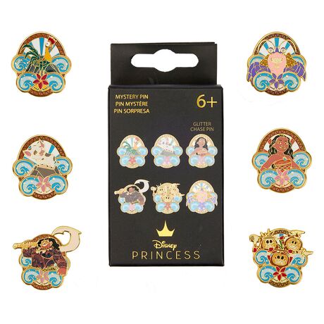 LOUNGEFLY Loungefly Blind Box Enamel Pin Disney Vaiana Moana assorted