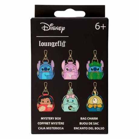 LOUNGEFLY Loungefly Disney Stitch assorted Mystery purse keychain