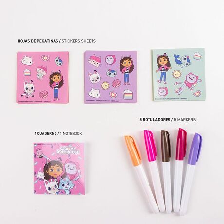 CERDÁ Gabbys Doll House Diy backpack set